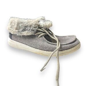 HEY DUDE Women's Britt Ankle-High Booties Sunset Smoke Size 5